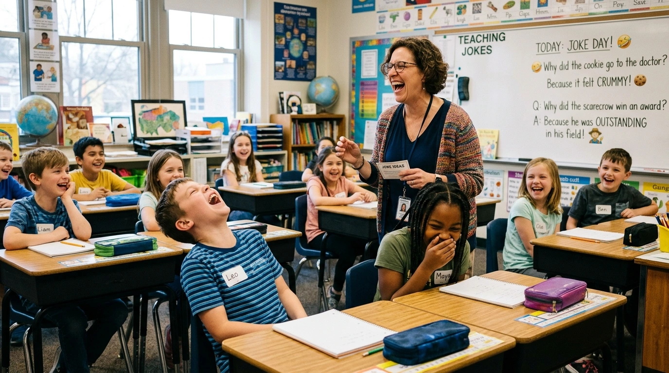 Teaching Jokes in English