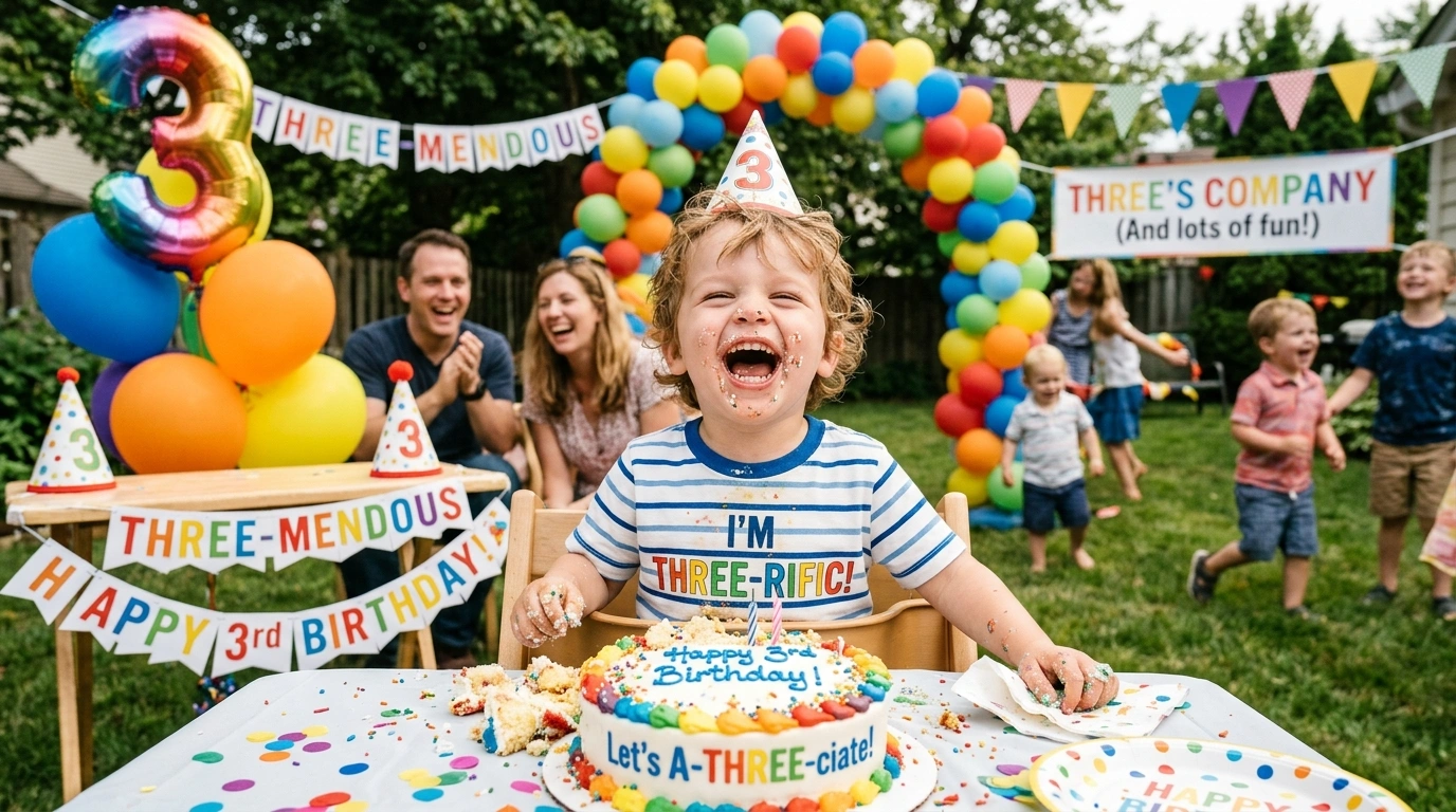 Third Birthday Themes