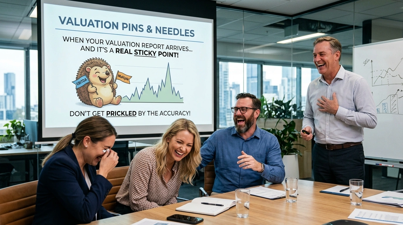Valuation Puns One Liners