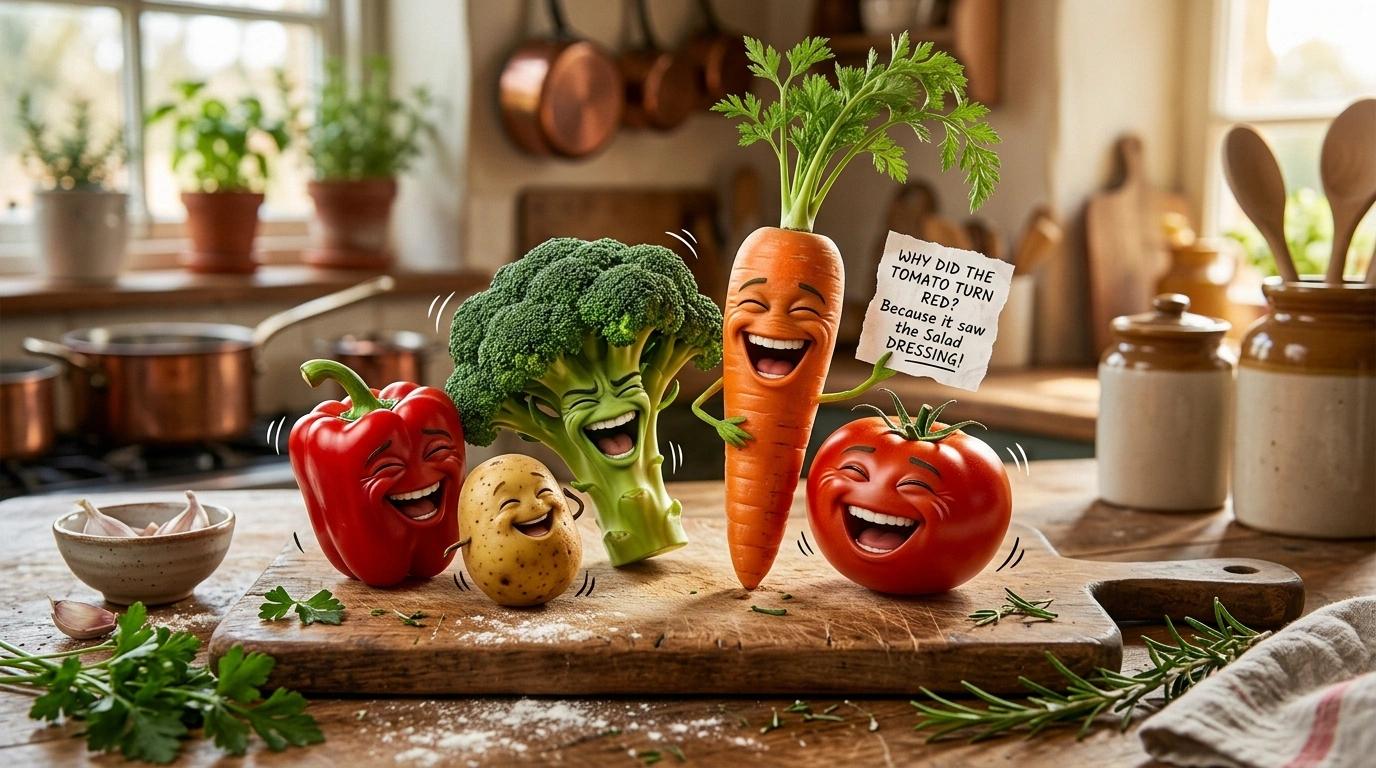 Vegetable Jokes in English