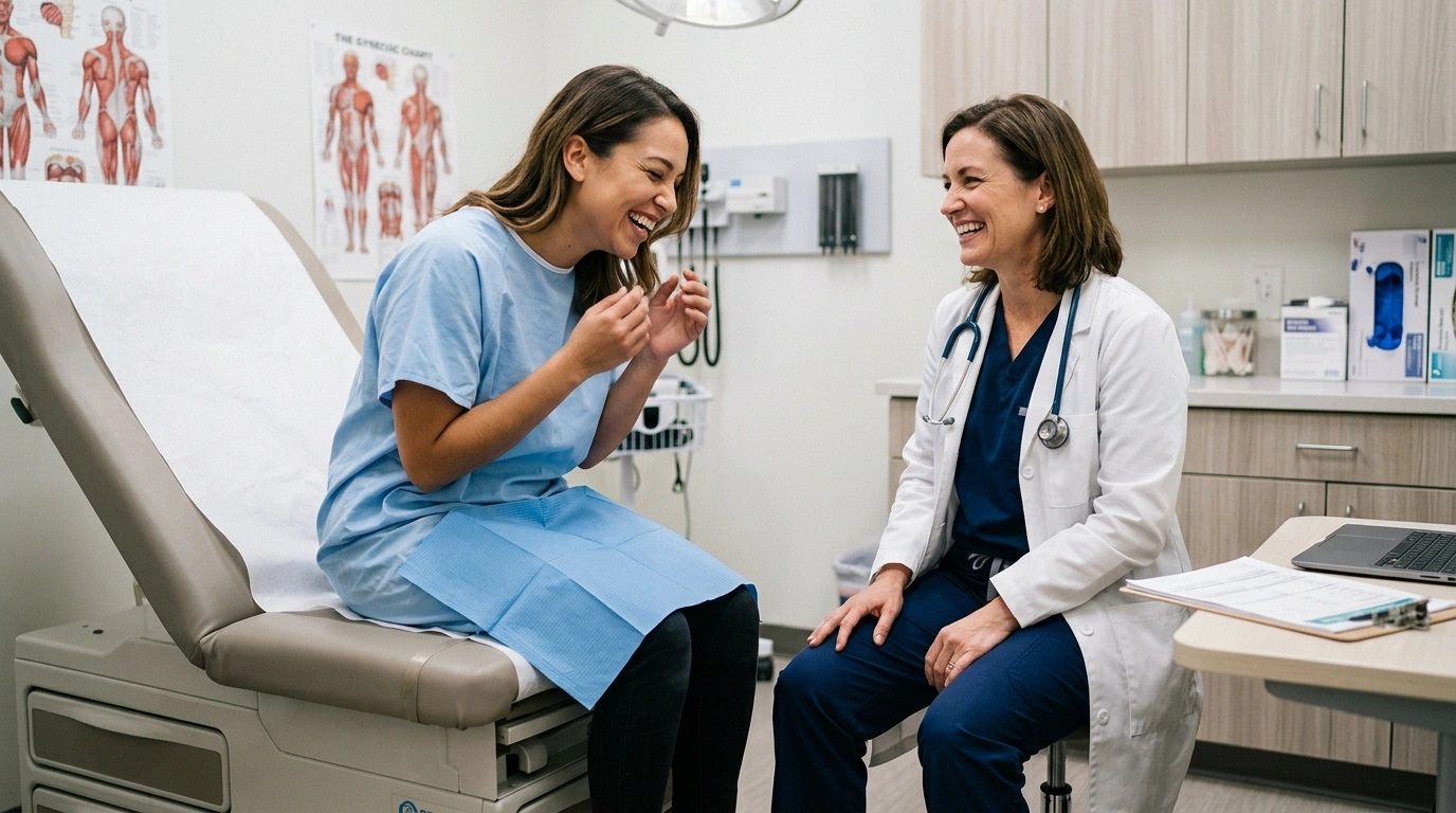 What's the difference between a gynecologist joke
