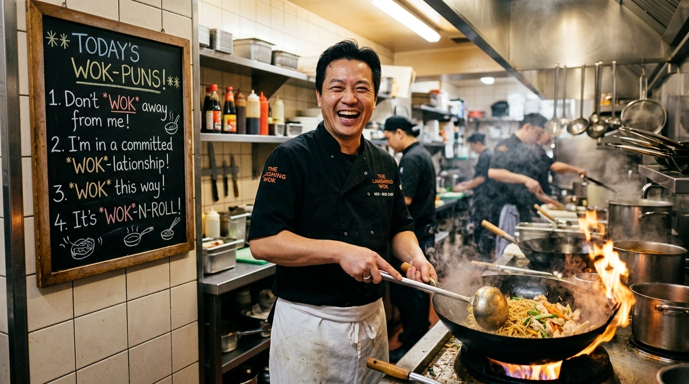 Wok Puns One Liners