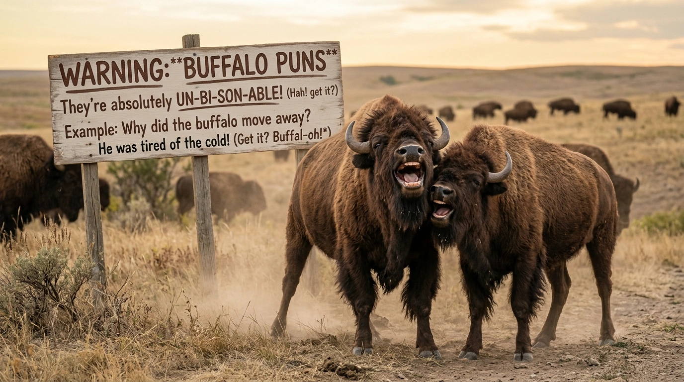 Buffalo Puns One-Liners