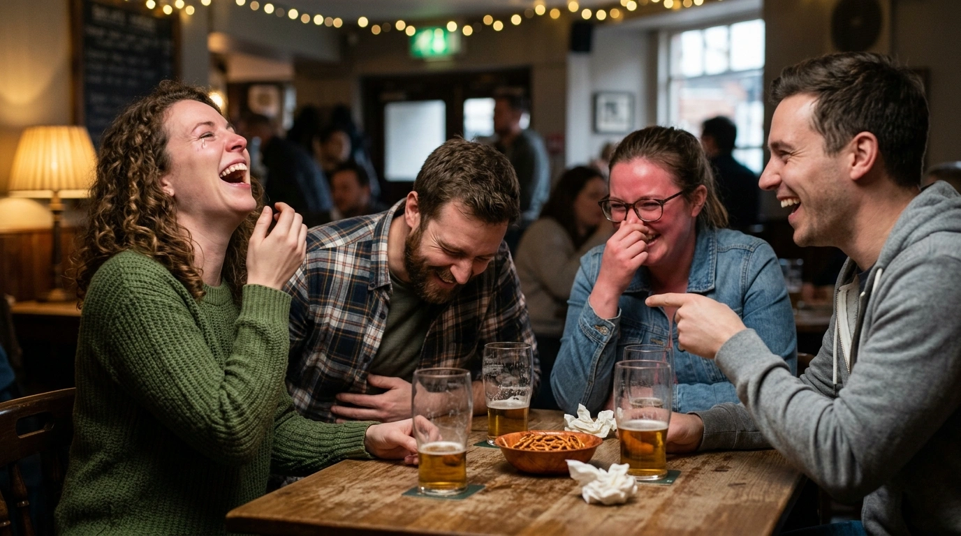Thinking Jokes in English