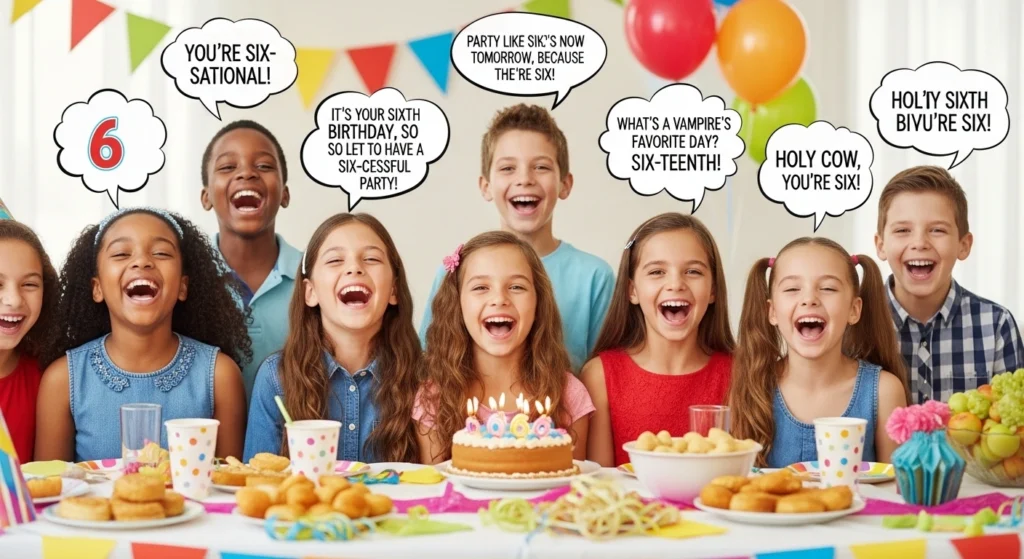 6th birthday puns