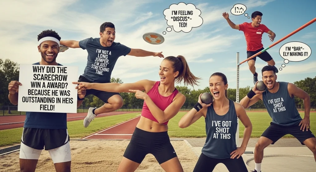 athletics puns