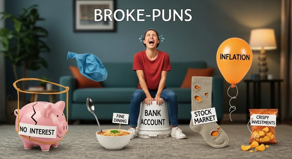 broke puns