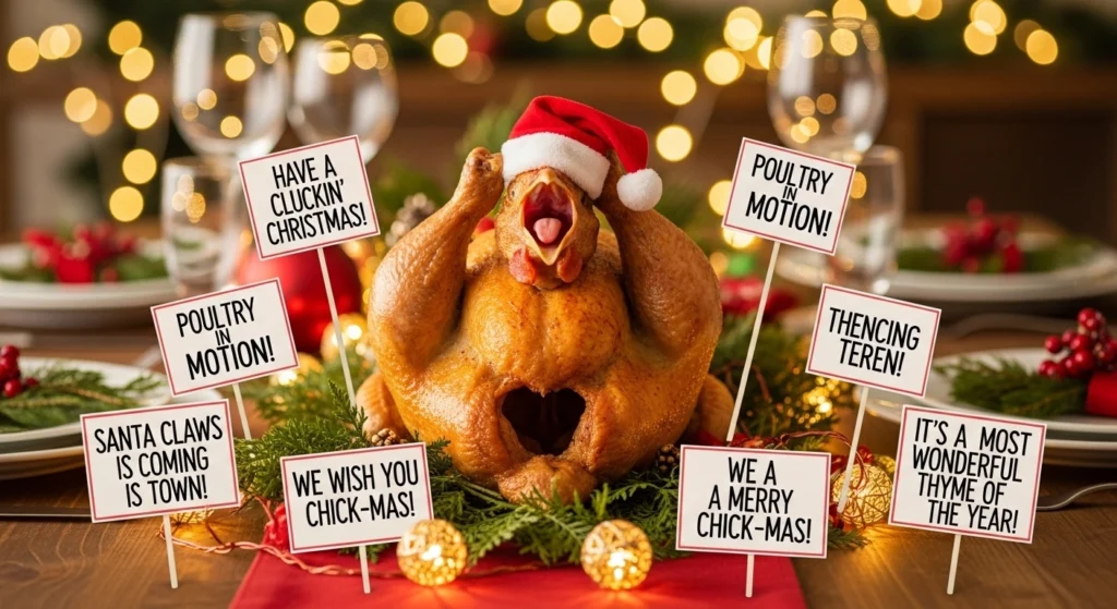 christmas chicken puns