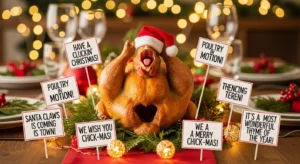 christmas chicken puns