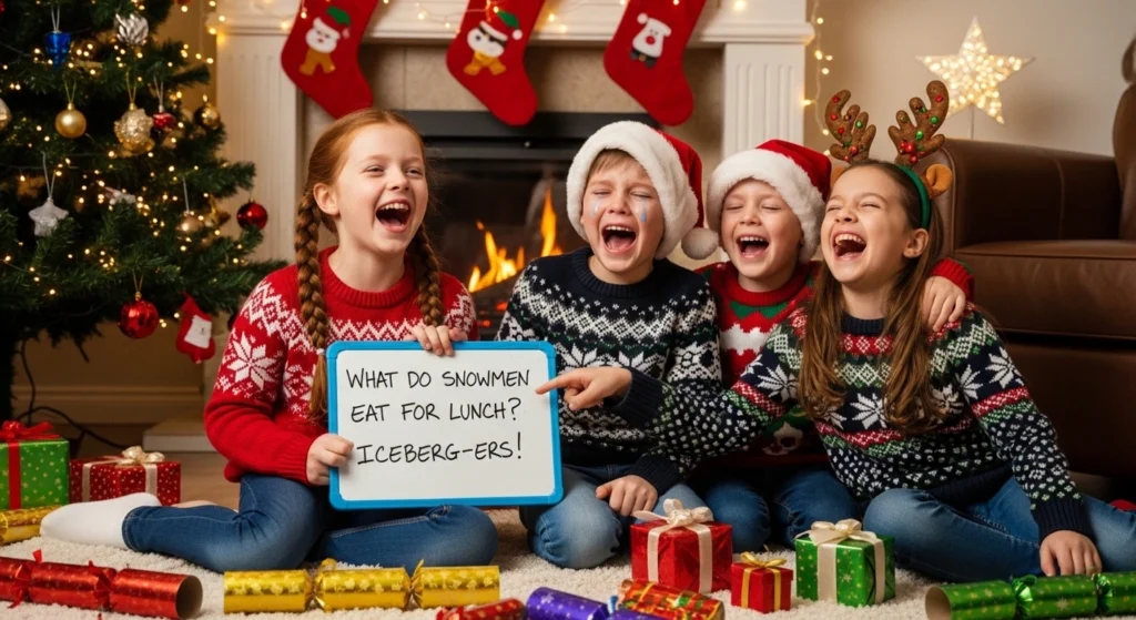 christmas kids puns