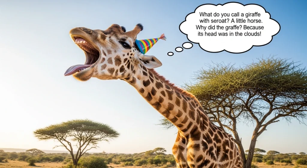 giraffe puns