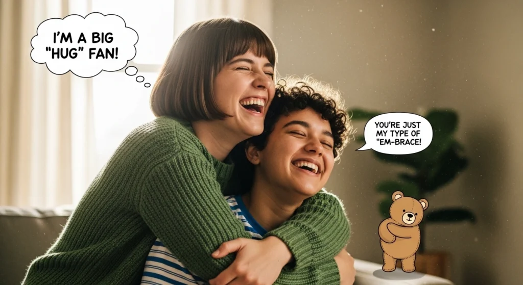 hug puns