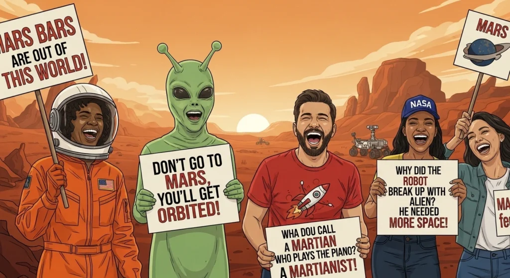 mars jokes