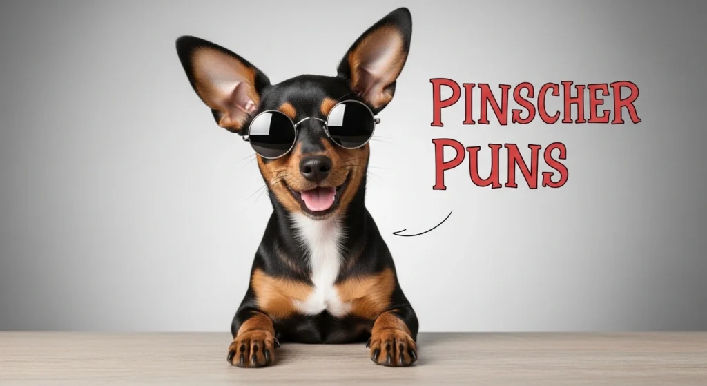 mini pinscher puns