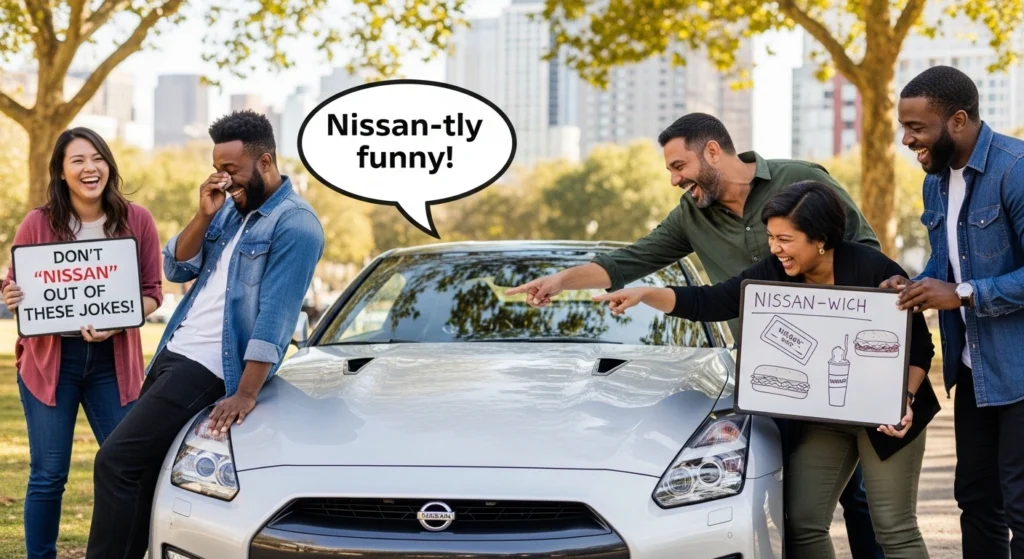 nissan puns