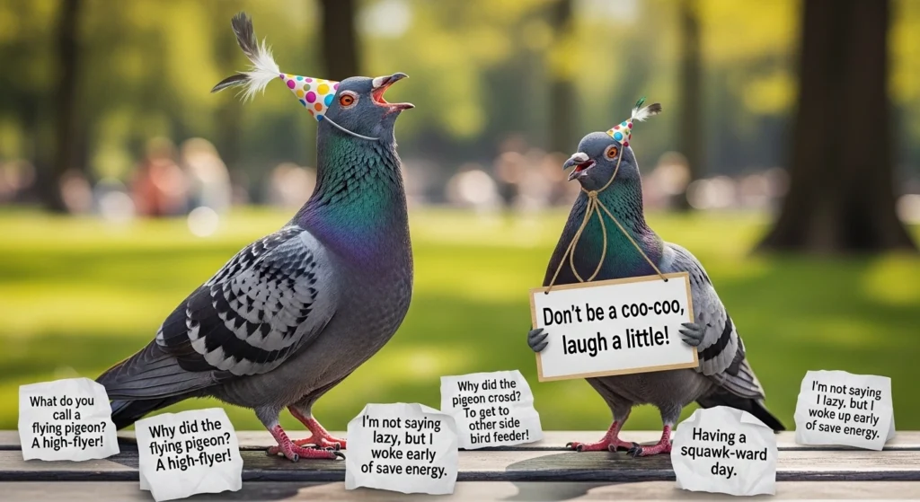pigeon puns