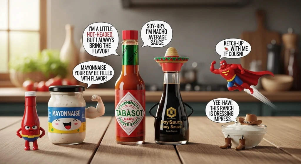 sauce puns