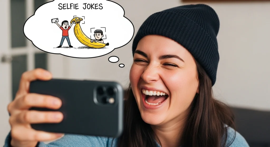 selfie puns
