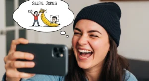 selfie puns
