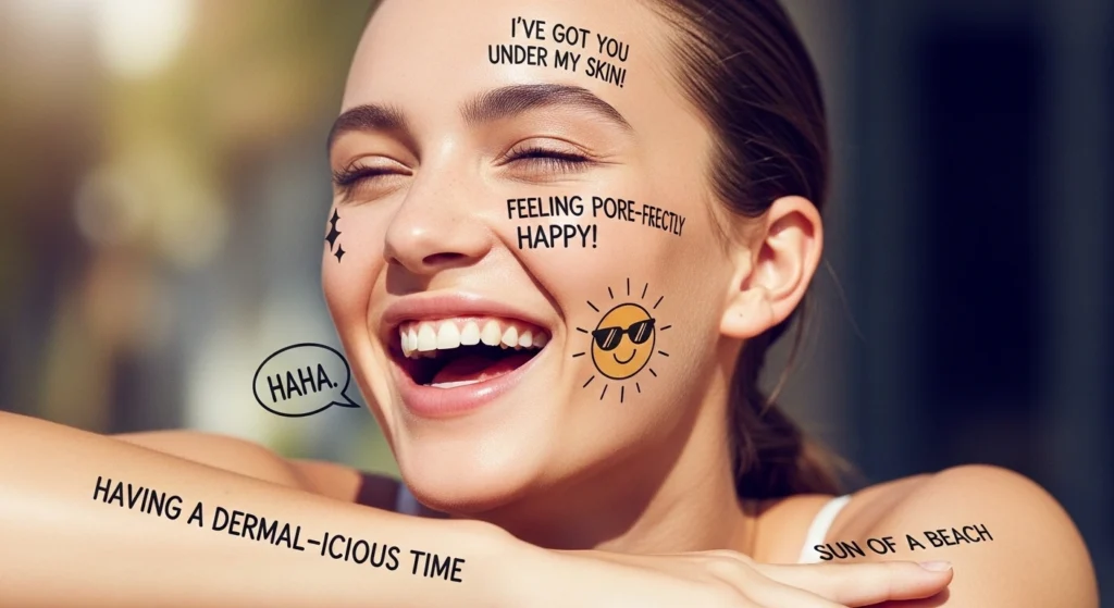 skin puns