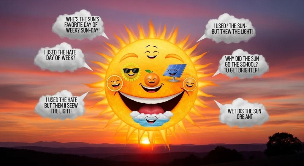 sunset puns