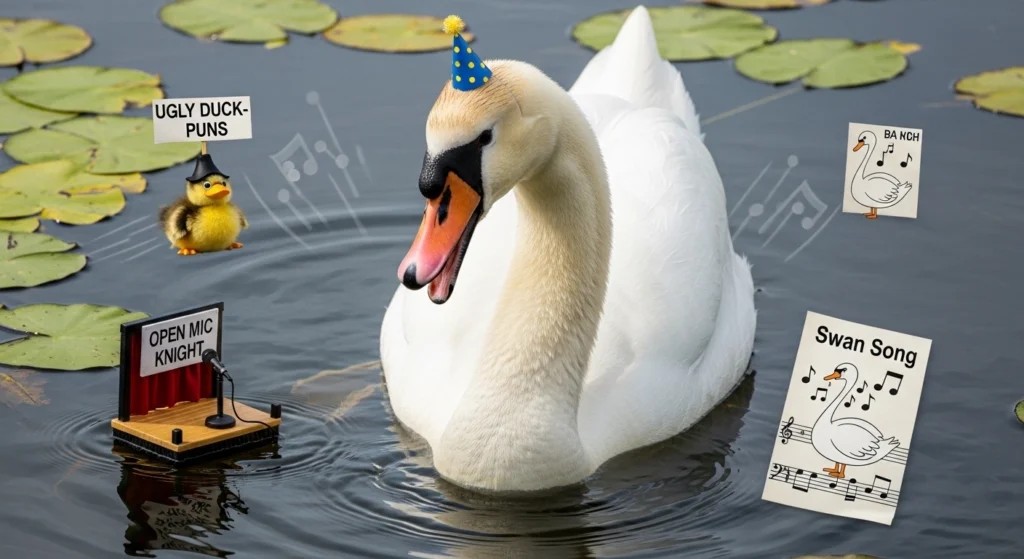 swan puns