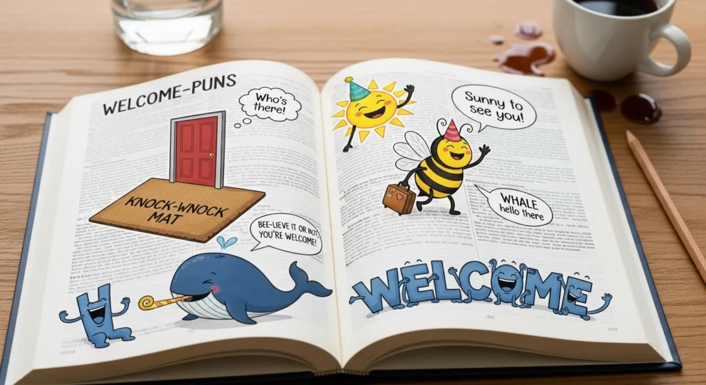welcome puns