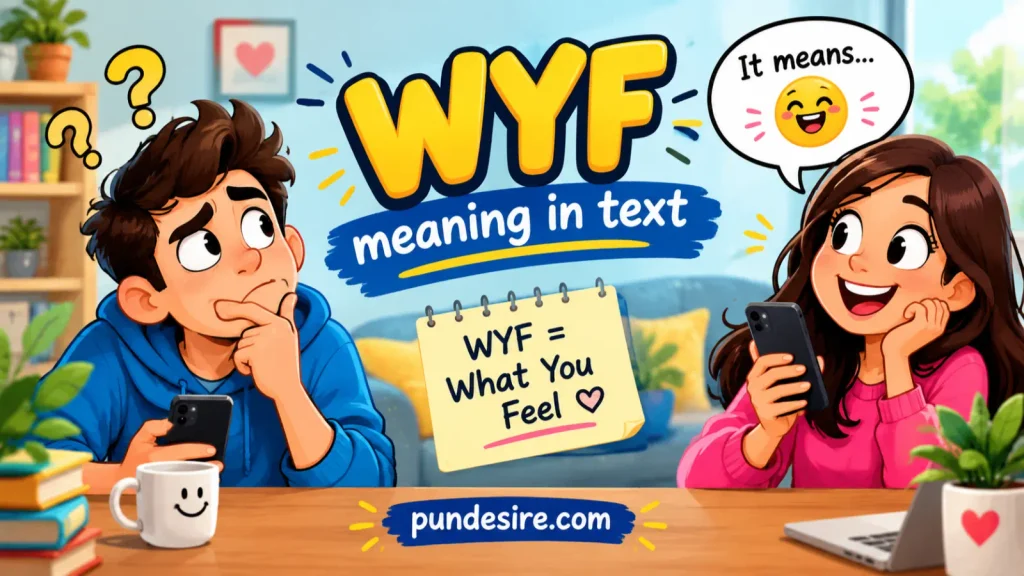 wyf meaning in text